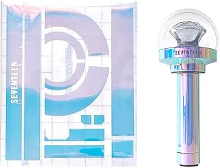 セブンティーン ペンライトステッカー LIGHT STICK VER.3 カラット棒 セブチ デコ CARAT BONG (オパールホワイト)