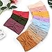 BBGifts 15PCS Baby Nylon Headbands 3.5 inches Handmade Jacquard Weave Elastic Headbands for Baby Girls Newborn Infant Toddlers Kids