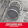 Dash Stacks Stacking Cookware Set with Electric Burner - Features CleanCoating™ Ceramic Nonstick Coating - Versatile, Nestable Pieces - Convenient Storage - Cream, 8-Piece #5