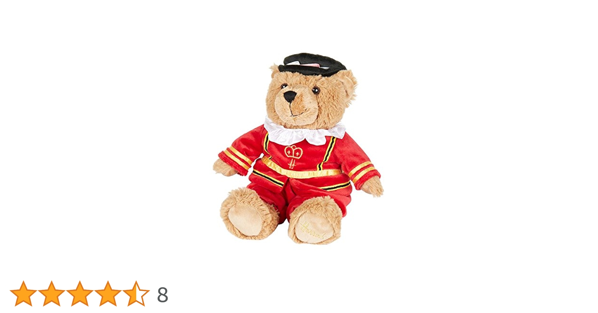 ハロッズ テディベア 赤いセーター 約30cm 新品】Harrods ハロッズ クリスマスベア ぬいぐるみ 赤い