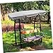 Abaodam Patio Swing Chair Cover Durable Outdoor Protector for Garden Swing Chairs Water Resistant UV and Dirt Resistant for All Seasons
