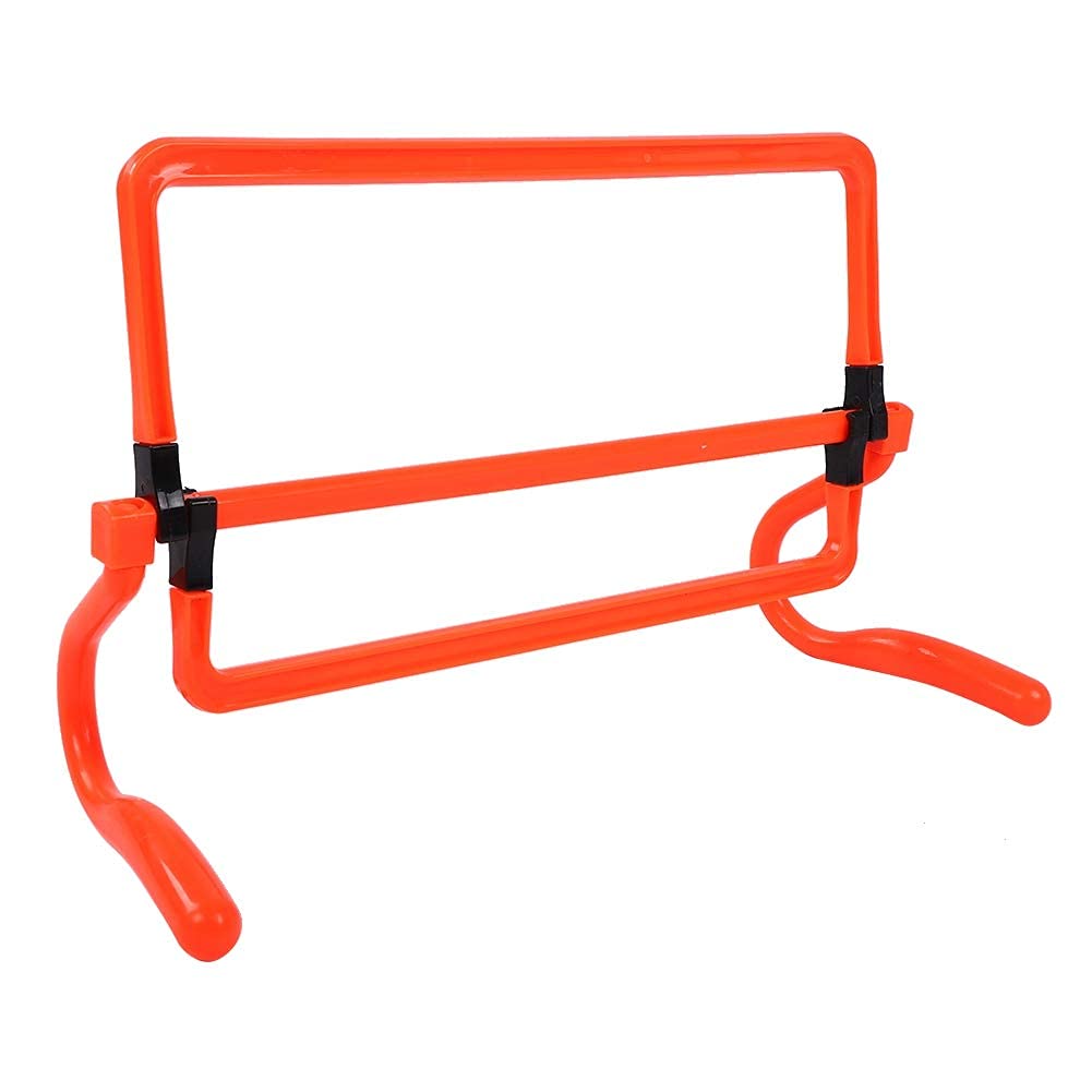 Vallas De Entrenamiento De FúTbol Ajustable Y Plegable, 5 Piezas De Altura Ajustable Vallas Agilidad, Soporte De Vallas De Entrenamiento De Velocidad De FúTbol, ​​Valla De Entrenamiento De Agilidad