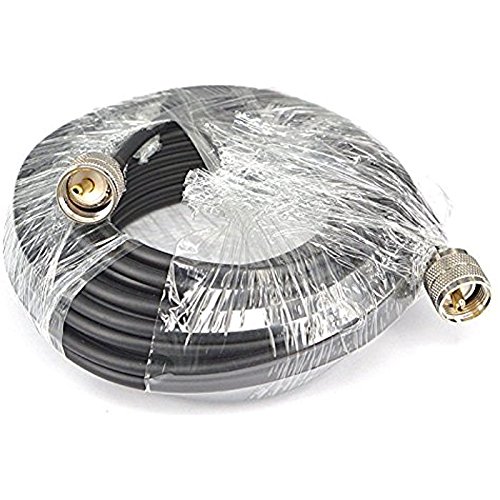 RG58 Coaxial Cable 15M UHF PL259 Male to Male Jumper