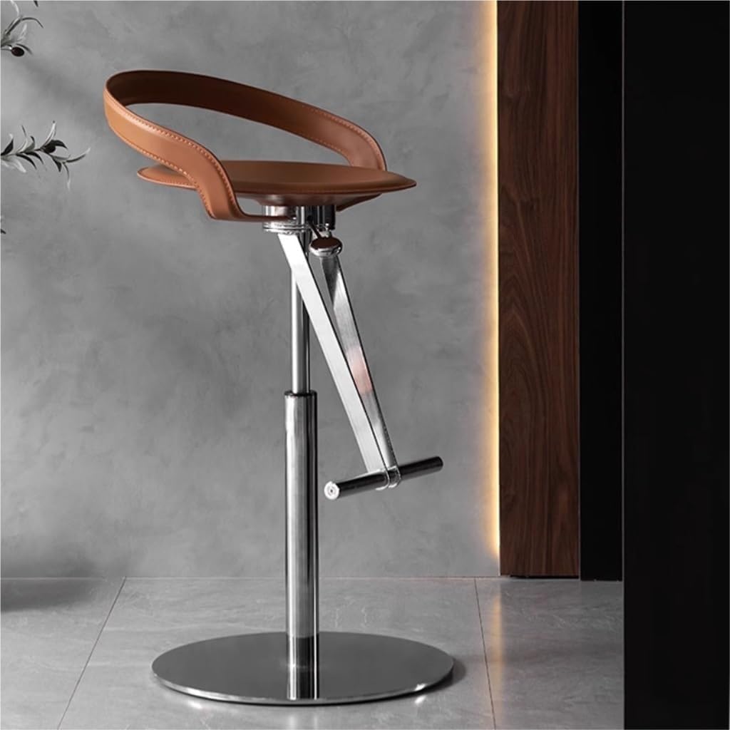 Light ry Chaises de bar pivotantes – Tabouret de petit déjeuner moderne pour cuisine – Sièges de bar blancs pour salle à manger, maison et reurant