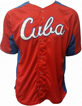 Baseball Jersey Red Large Y
