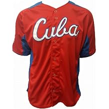 Baseball Jersey Red Large Y