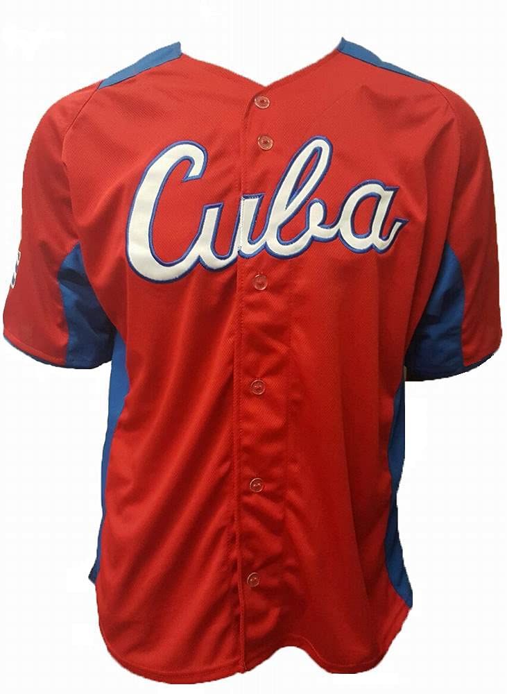 Baseball Jersey Red (Large) Y