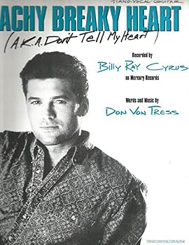 Sheet music Achy Breaky Heart {Dont Break My Heart} Sung By Billy Ray Cyrus Book
