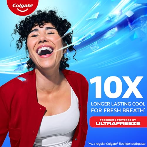 Colgate Max Fresh Travel Size Toothpaste with Mini Breath Strips, Cool Mint - 24 Pack image 3