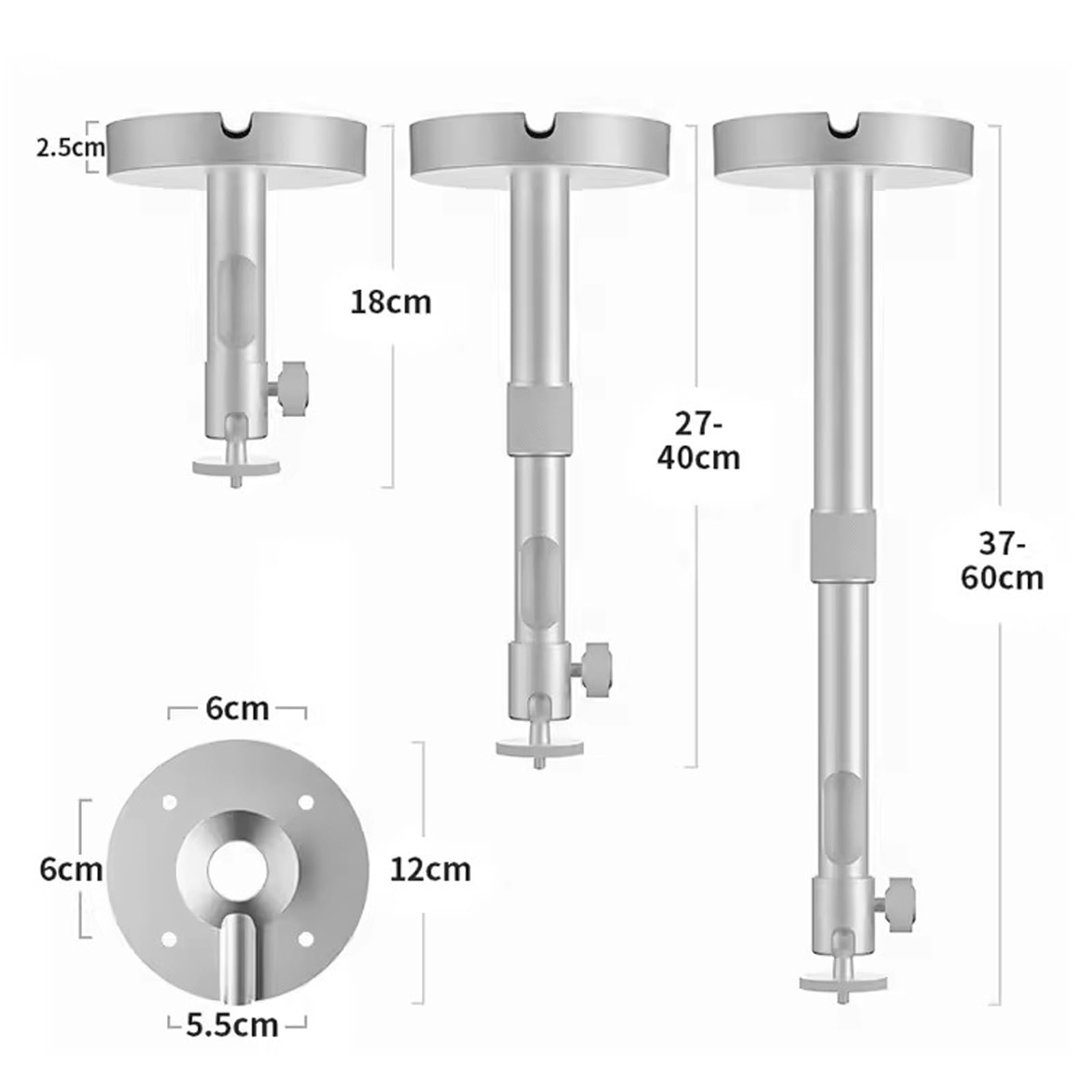Supporto per Proiettore Staffa di sospensione for proiettore Staffa di sospensione for lampada a sospensione Staffa di fissaggio for proiettore Staffa di sospensione telescopica for soffitto sospeso S