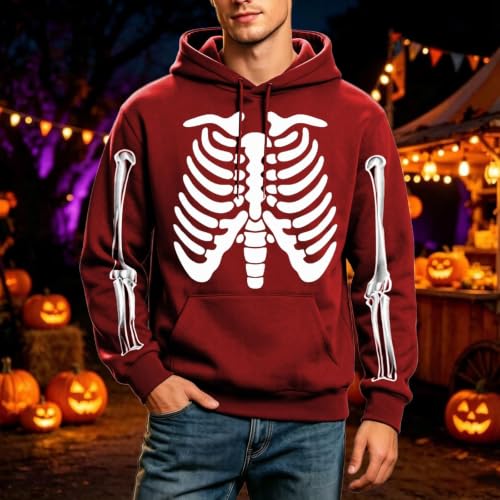 Sudaderas con capucha de esqueleto evitan el sudor en tu running 2