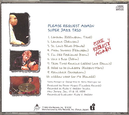 THE SUPER JAZZ TRIO SUPER JAZZ TRIO - Please Request Again - CD