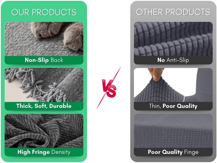 Miniatura 8 de Fundas de sofá y sofá de tamaño universal + eliminación de pelo de mascotas, funda de manta de sofá, manta para perros, funda de sofá lavable para