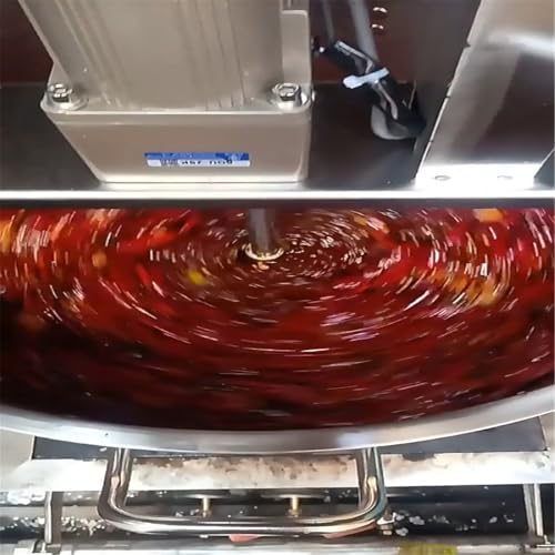 Electric Jam Mixer, Pot Stirrer Mixer, Stainless Steel Automatic Mixer Machine with Blade Mixing Scraper, for Soup Chili Sauce Beverage Jam Porridge