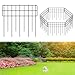 Promitop 12" x 6.5' Rustproof Square Garden Fence (6-Pack) $10.99