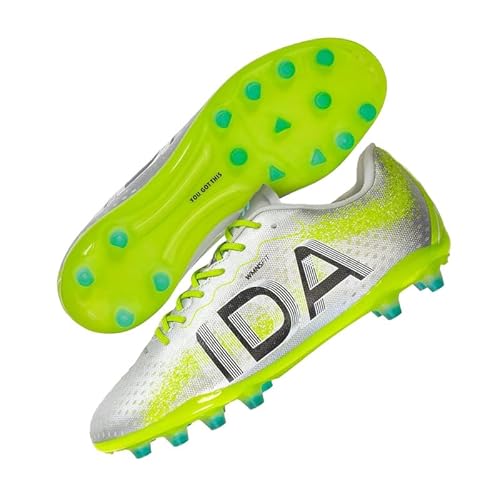IDA Rise Club Women’s Vegan Soccer Cleats, Size 6.5, Silver