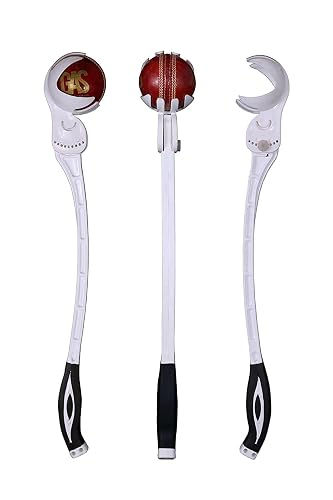BNKS Sports Club Adjustable Cricket Ball Thrower – Automatic Ball Launcher for Cricket Batting Practice, Portable Bowling Machine for Skill Development & Training