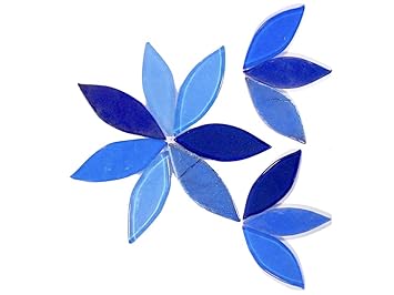 Sai Mosaic Art Petals Assorted Blue