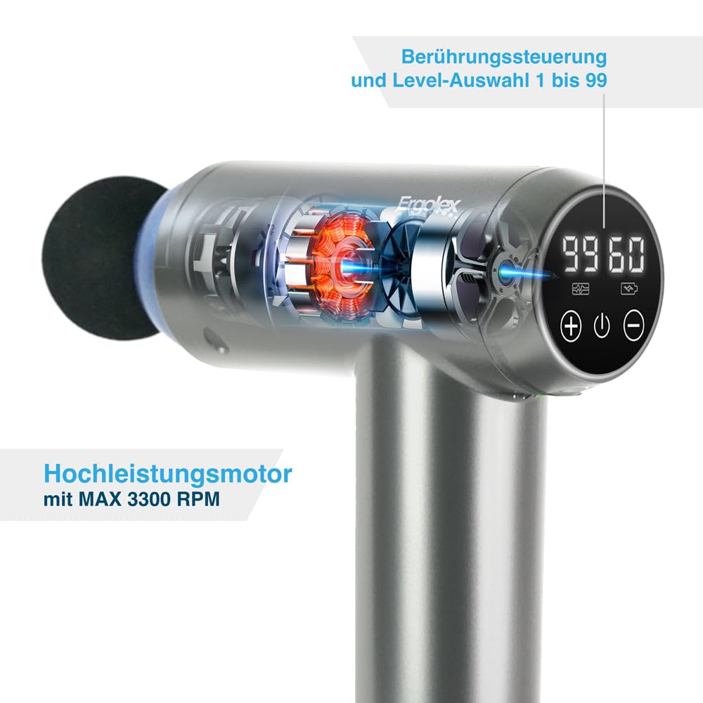 Massagepistole, Elektrische Massage Gun für Muskeln & Faszien