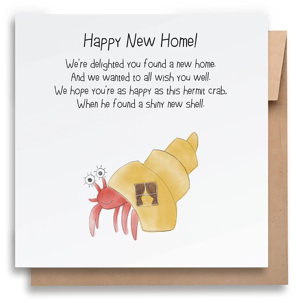 New Home Card – Found A New Home | With Envelope | Funny Greeting Card | Humorous New Home Card | Greeting Card for Everyone | Celebration Card | Greeting Cards For All Occasions By Jolly Good Cards