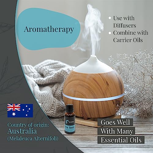 Tea Tree Pure Essential Oil - 100% Organic | 1 oz (30 ml) Melaleuca Alternifoli Organic Tea Tree Oil - Image 5