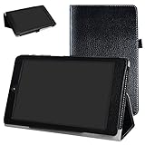 DigiLand DL8006 Case,Mama Mouth PU Leather Folio 2-Folding Stand Cover for 8.0