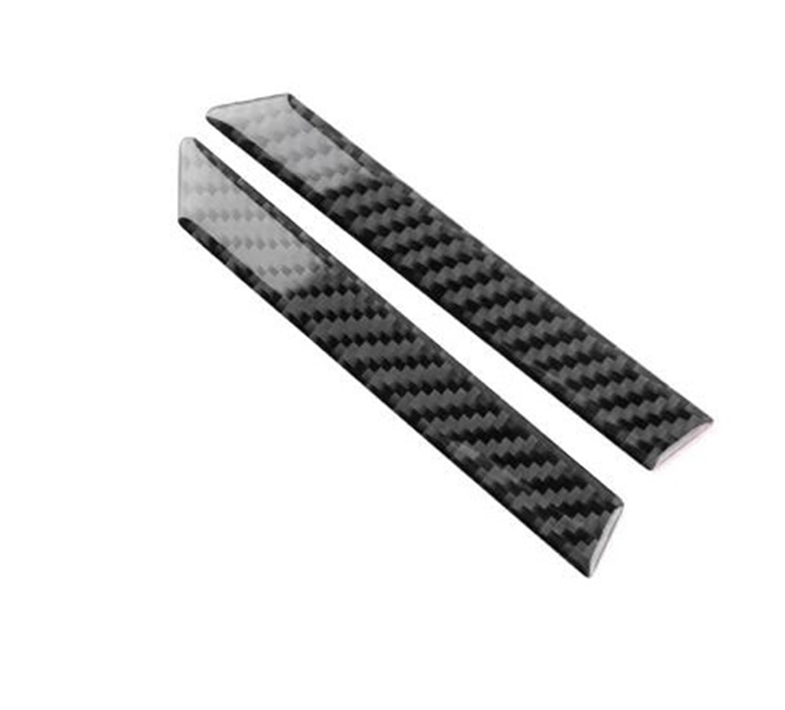 Pypfqumqgr Black Carbon Real Soft Carbon Fiber Sticker For Subaru For Brz 2012 2013 2014 2015 2016 2017 2018 2019 2020 Lhd Rhd A-Pillar(Black Carbon)