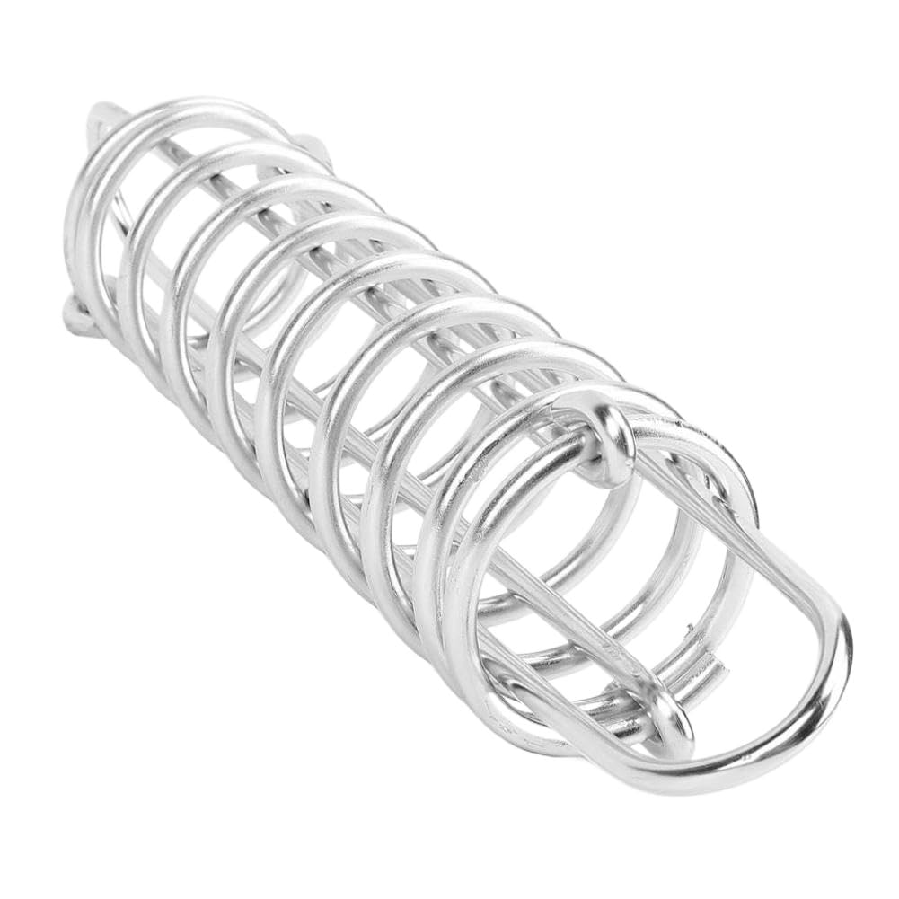 Molla di ormeggio per barche Molla di ormeggio per linea di ormeggio in acciaio inossidabile 316 ammortizzante 5x270mm Compatibile con accessori marini per imbarcazioni da diporto