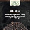 Frontier Co-op Roasted Dandelion Root Granules, 1lb Bulk Bag - Drip Grind Herb for Dandelion Root Tea, Juices, Stews, Soups, and More, Kosher