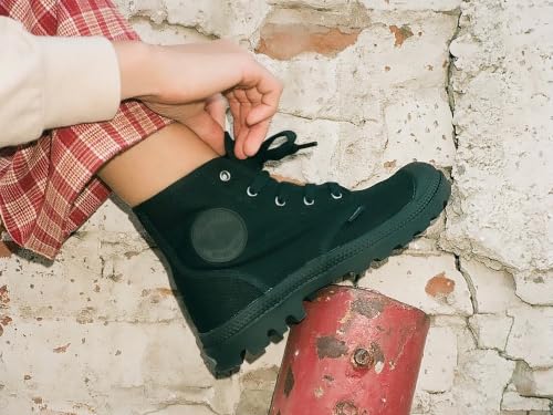 Palladium Damen Pampa Hi Hohe Sneaker, Schwarz, 43 EU – Ansicht 2