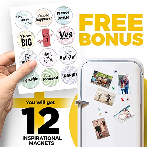 Magnetic Picture Frames - Picture Magnets For Refrigerator - Magnetic Picture Frame Set - Magnet Photo Frames For Fridge - Magnetic Photo Pockets #TOP3