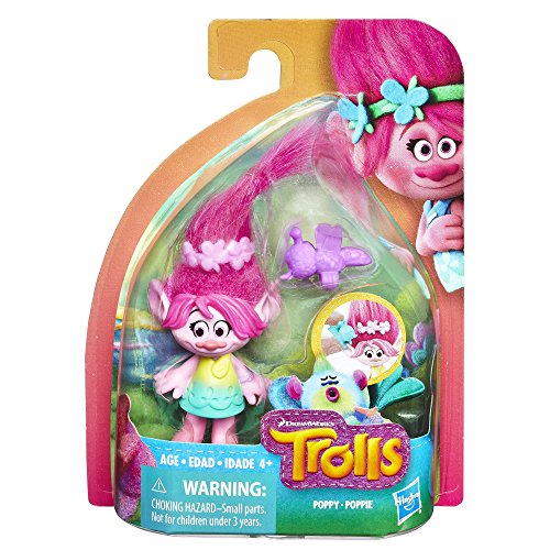 Trolls Dreamworks Poppy Collectible Figure With Critter #TOP1
