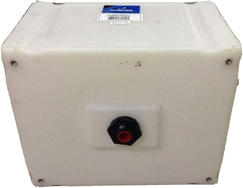Ace Roto-Mold 12 Gallon Rectangle Applicator Tank - Sumped 14 x18x12 - SP0012-RT