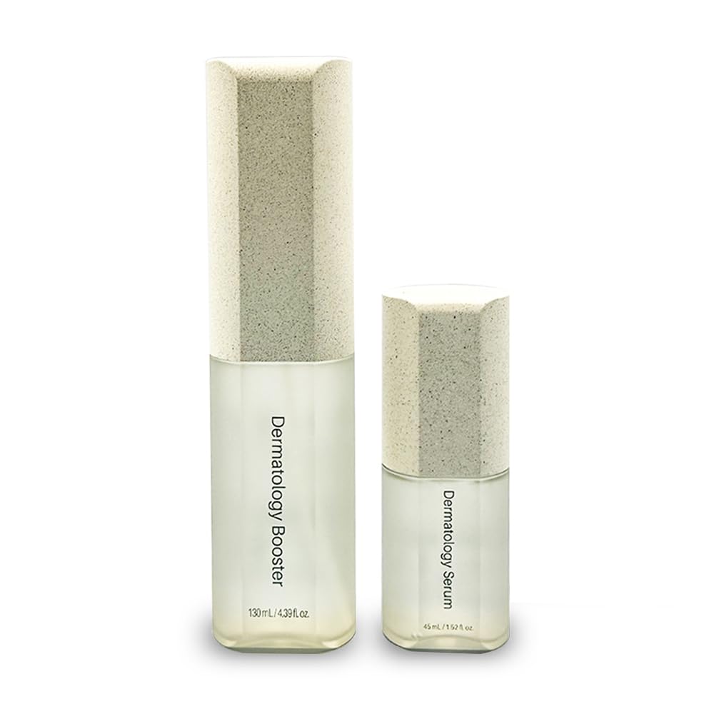 NEW Dermatology First Package Set : Booster(4.39oz) and Serum(1.52oz) | Korean Skin Care