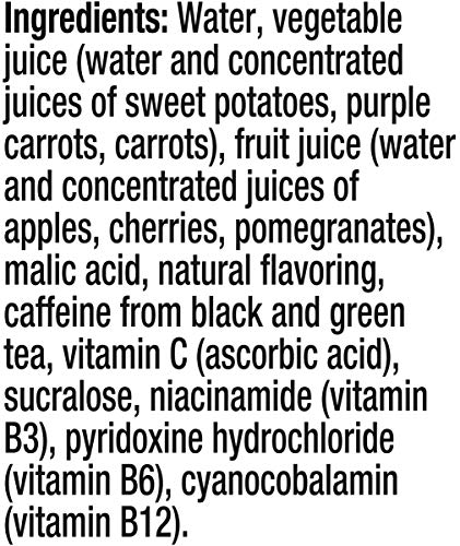 V8 +Energy 200000021890 Black Cherry Juice Energy Drink thumb #7