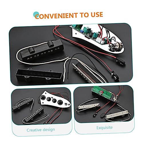 Micro de basse électrique JB Humbucker circuit instrument cordes complet - 7