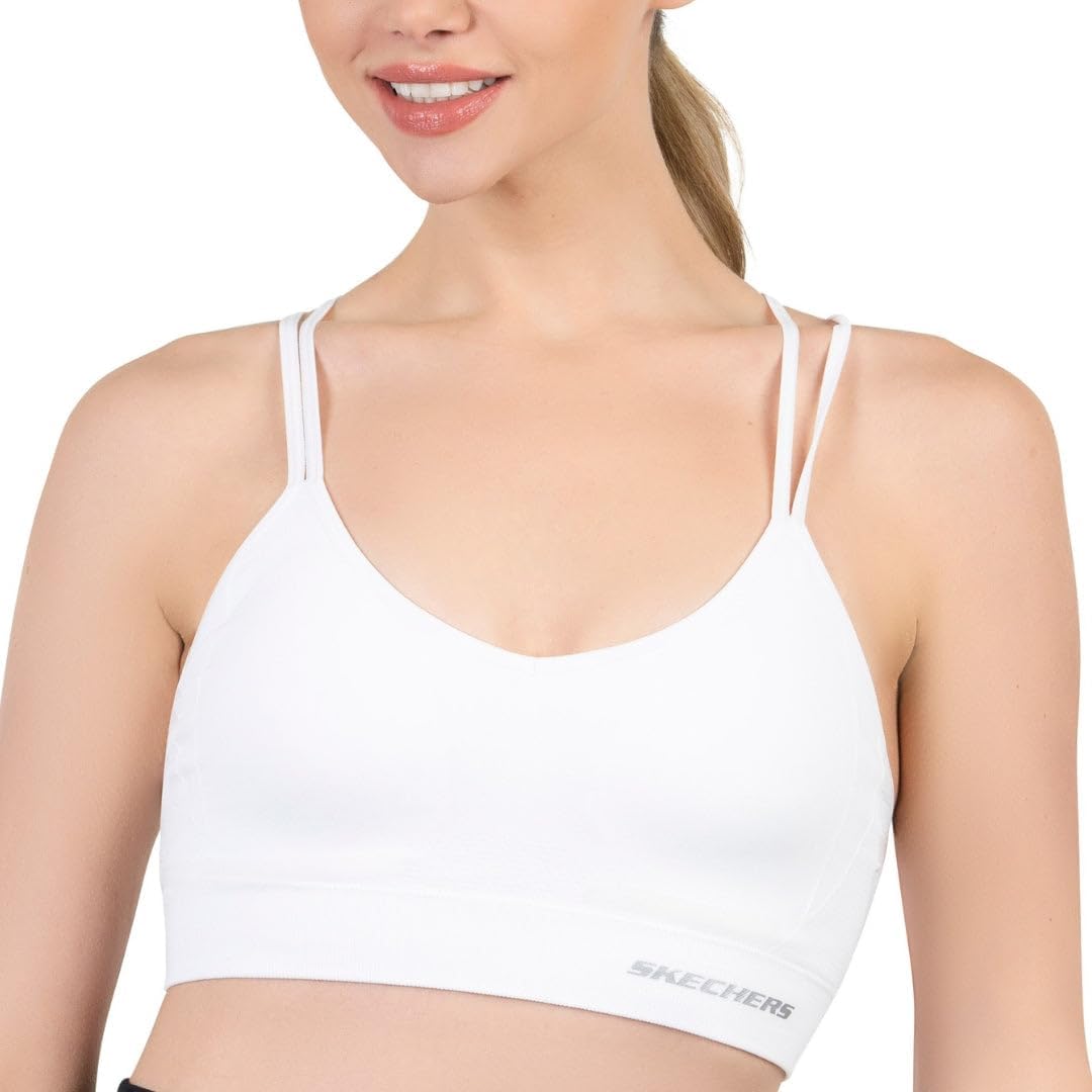 Skechers Womens Ladies Seamless Strappy Bra - Image 3