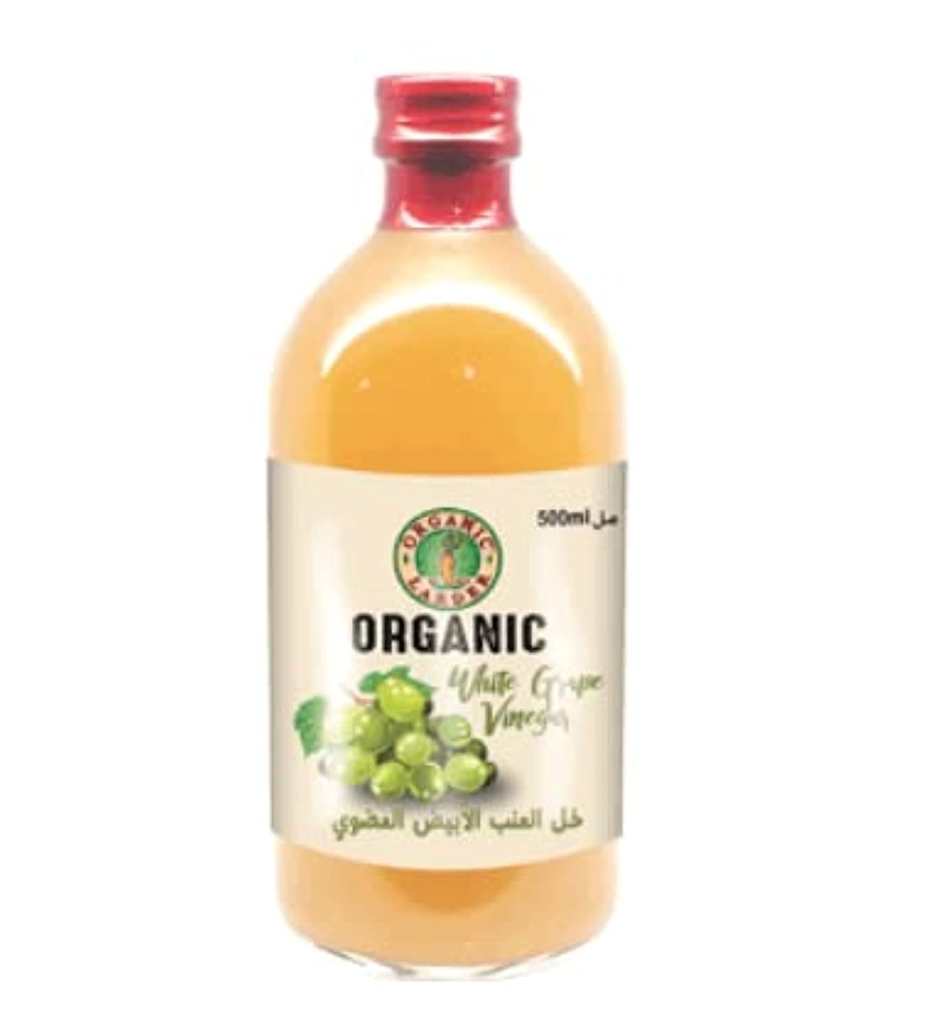 Organic Larder White Grape Vinegar 500ml