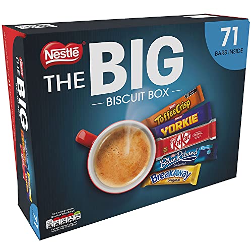 Nestle Big Biscuit Box (Includes: Breakaway KitKat Toffee Crisp Yorkie Blue Riband)