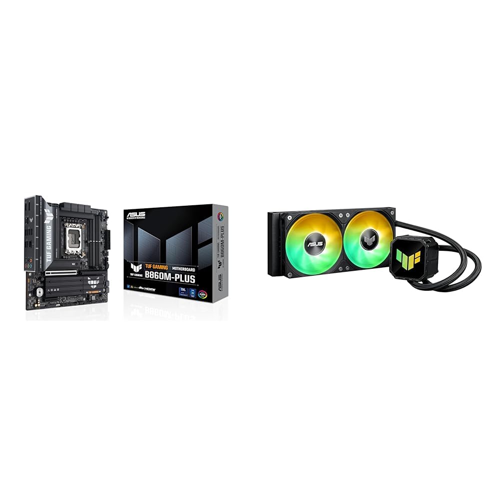 ASUS TUF Gaming B860M-PLUS + TUF LC AIO Bundle