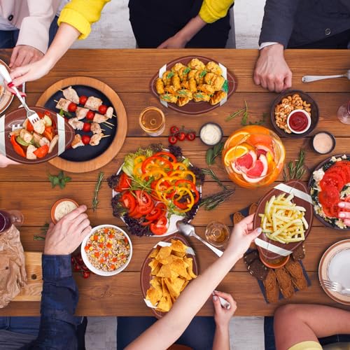 Rgqsun SY-FOOTBALL PARTY PLATES-24*14CM 60 Pcs Football Paper Plates 9.4 Inch Football Party Plates thumb #6