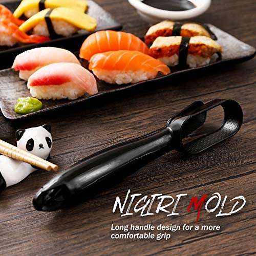 MarcZero Sushi Making Kit, 19 in 1 Sushi Bazooka Roller Kit With Bamboo Mat, Sushi Knife, Bamboo Chopsticks, Sushi Bazooka, Sushi Mold, Bamboo Paddle Spreader, DIY Sushi Roller Machine for Beginner