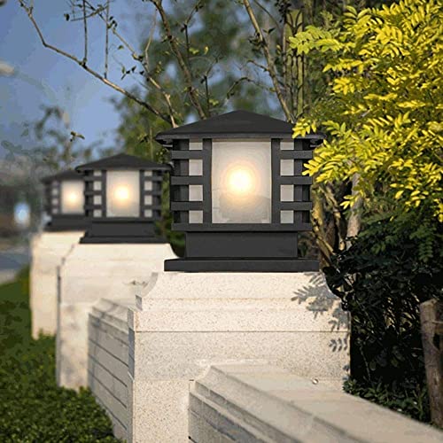 Farol de paisaje antiguo E27 para iluminar y decorar jardines con encanto colonial 5
