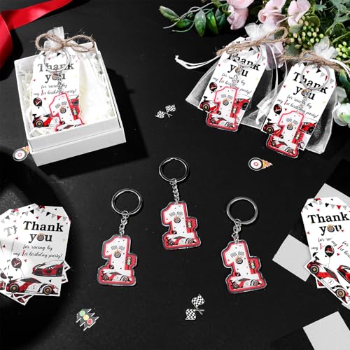 Image of Party Favors Theme Baby-Shower Keychain Set