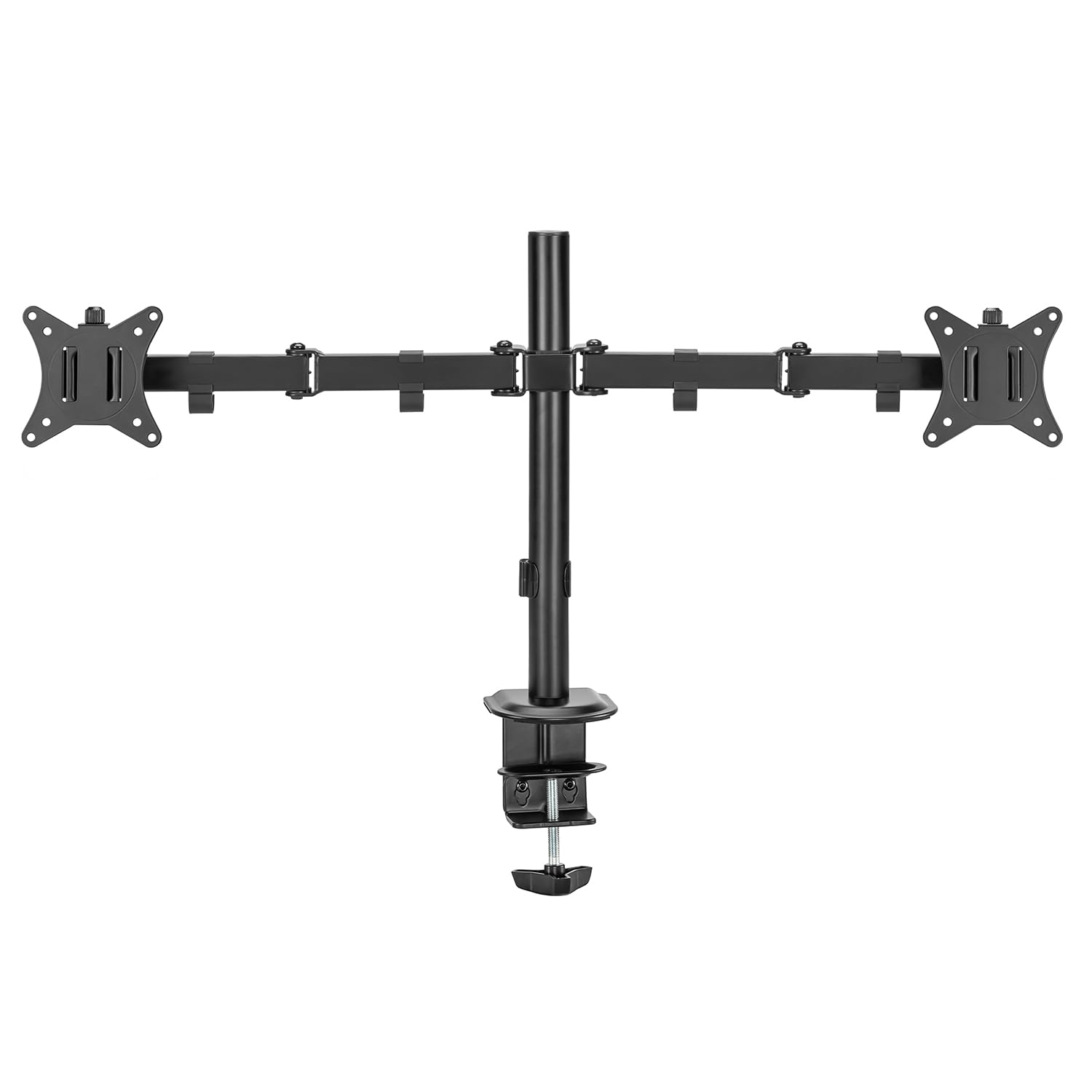Maclean MC-754N uchwyt biurkowy do 2 monitorów VESA 75 x 75 i 100 x 100, 17–32", 2 x 9 kg