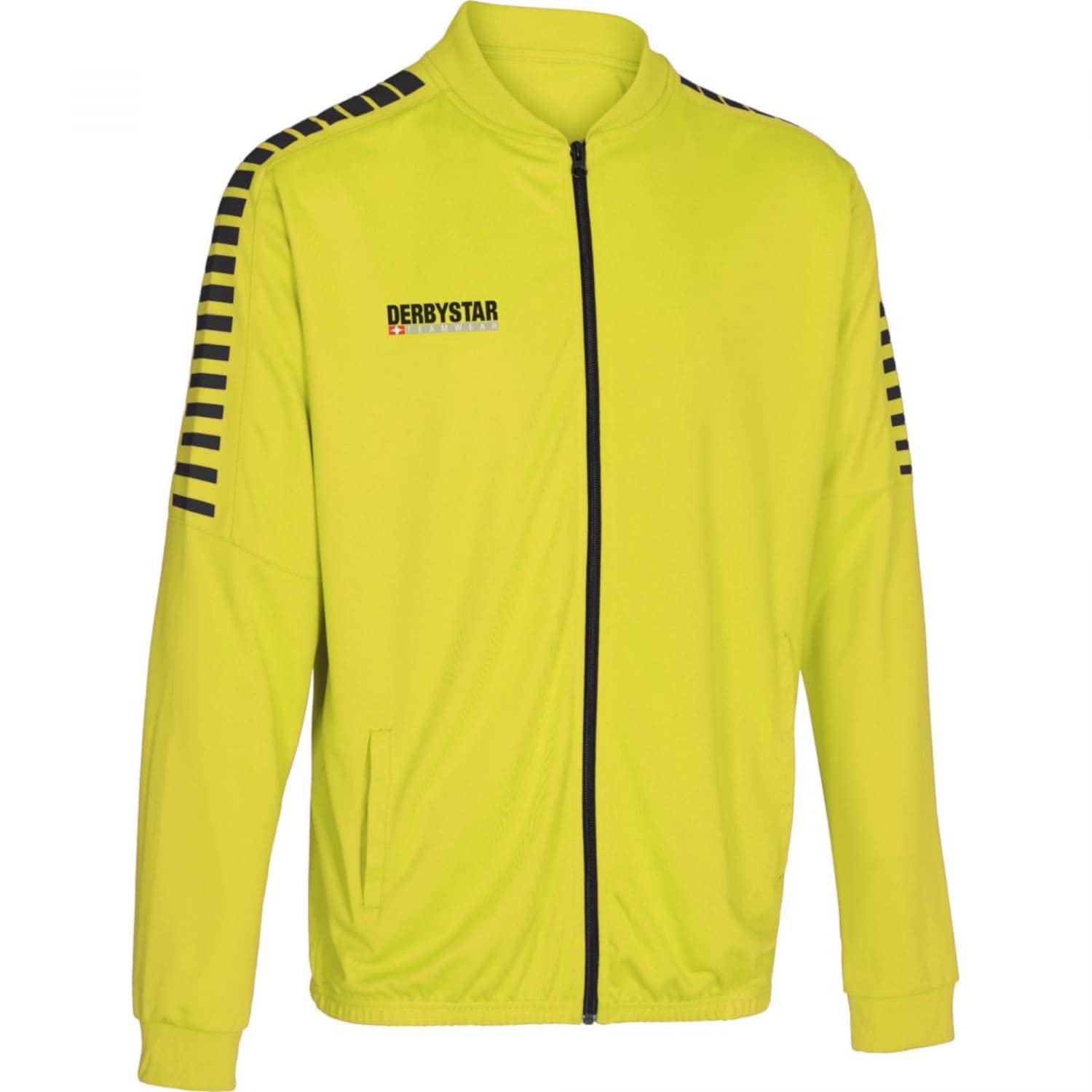 Derbystar Unisex Hyper Fleece Jacket Yellow/Black XXL