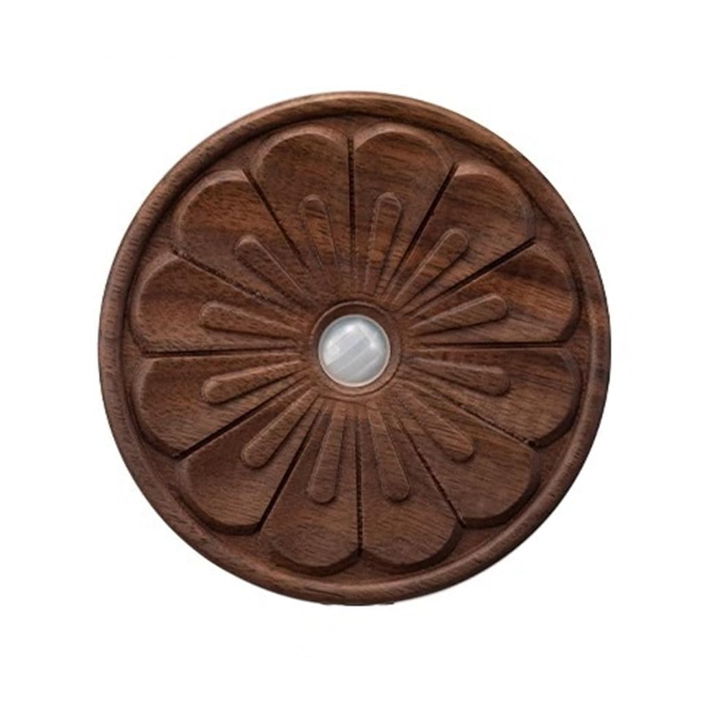 Lampe décorative magnétique en bois avec technologie de détection de lumière Texture bois