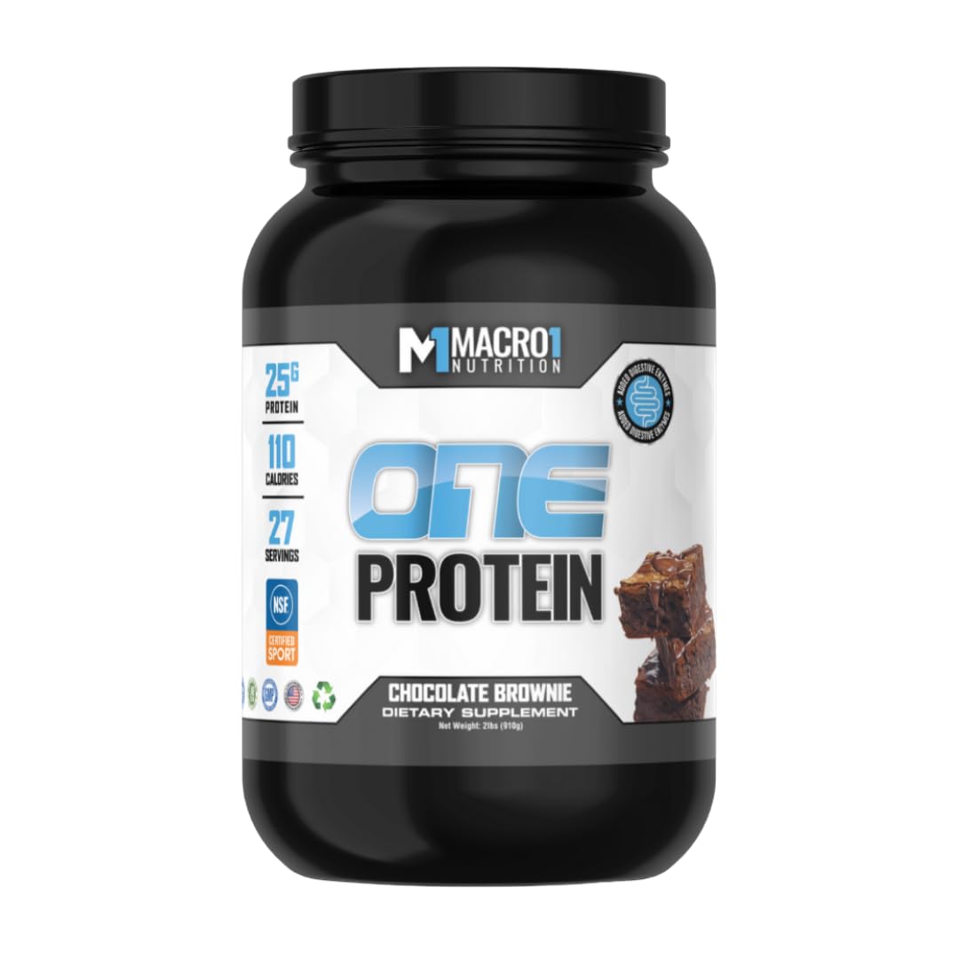 ONE Protein Powder, Whey and Casein Blend, Low Calorie, Baking Protein - 27 Servings | NSF Certified for Sport