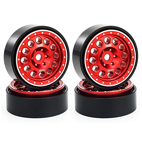 Roues Beadlock 1.0 aluminium MRC SXC24 de haute précision pour SCX24