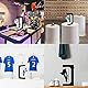 Schwebendes Schuh-Display Magnetische Levitation Sneaker Stand mit LED-Licht Rotierende schwebende Halterung Rack für Schuhe Sammler Werbung Ausstellung Schuhgeschäft Show Home Dekoration, Schwarz